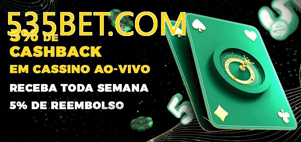 Promoções do cassino ao Vivo 535BET.COM